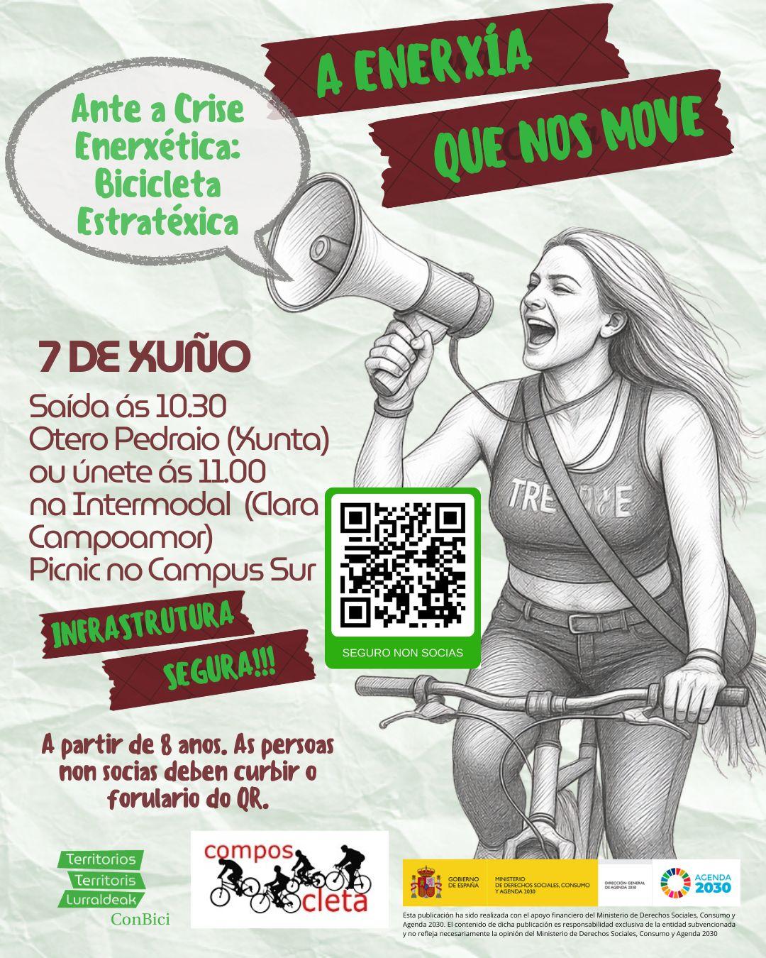 Pedalada: Bicicleta, la energía que nos mueve!